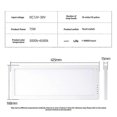 thumbnail image 2 of RV Interior Light 156 LED 3 Color Dimmable Interior Lighting 12V-30V Ceiling Dome Light for Campers, 2 of 5