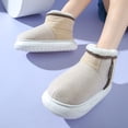 thumbnail image 5 of Zapatos de nieve con tacón de bolso de nuevo estilo para mujer, zapatos de algodón cálidos con suela gruesa y caña alta, botas de nieve para exteriores versátiles y de moda para hombres, 5 of 5