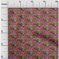 thumbnail image 2 of oneOone Cotton Cambric Fuschia Pink Fabric Animal Skin Craft Projects Decor Fabric Printed By The Yard 56 Inch Wide, 2 of 5