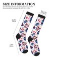 thumbnail image 2 of Picia record rock music Skull Printed Sports Compression Socks - 15-20mmHg Graduated Compression, High-Performance Soft and Breathable Socks for Men and Women, 2 of 5
