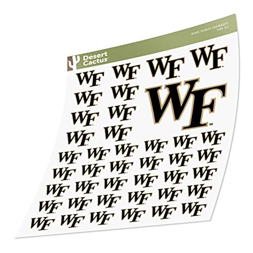 Wake Forest University Demon Deacons Go Deacs Adhesivo de Vinilo Calco