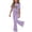 Purple, variant on Fnooota Girls Summer Outfit Sets Size 14, Short Sleeve Casual Fashion Kids' Clothing Sets Girls' 2 Piece Sets Purple Size 14