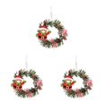 thumbnail image 2 of Cateissary Guirnalda de Navidad Festival colgante Guirnalda de Navidad con temática Reutilizable Decoración de ventana Adorno Colgante Type1 NO1, 2 of 6