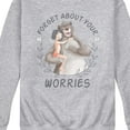 thumbnail image 3 of Disney - The Jungle Book - Forget About Your Worries - Men's Crew Fleece Sweatshirt, 3 of 5