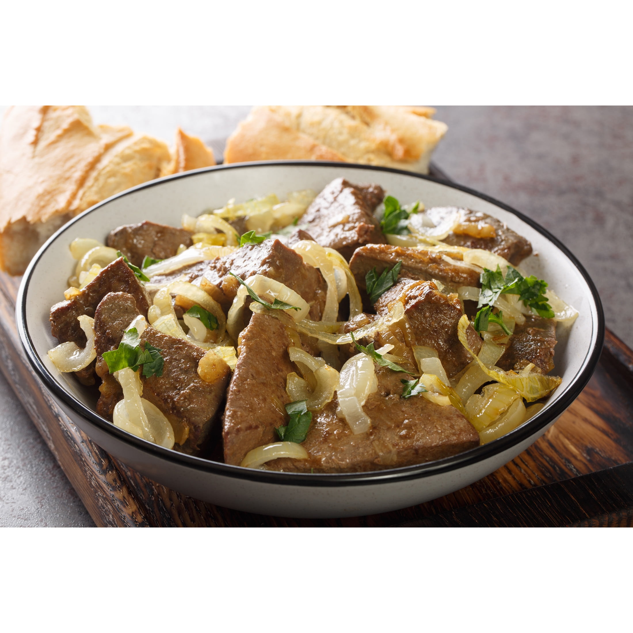 Beef Liver, Fresh, Pre-Sliced, 23g Protein per Serving, Ready to Cook, 0.85 - 1.15 lb