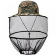 thumbnail image 1 of Mosquito Head Net Hat  Safari Hat Sun Hat with Hidden Net from Insects UPF 50+ Fishing Caps, 1 of 9