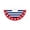 A, variant on Oioii 35.4x17.7in Patriotic Fan-Shaped Banner Flag, Decorative Wall & Door Ornament for Outdoor, Indoor, Yard, Garden, Porch and Independence Day Party,C