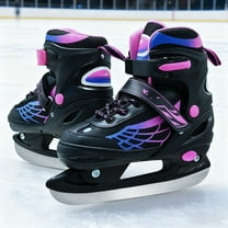 JZY Kids Ice Skates with Fun Wing Design,Adjustable&Comfort Fit for Boys&Girls Ages 3-12,Perfect for Indoor and Outdoor Skating