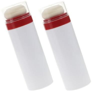 2 Pcs Baby Milk Powder Container Puff Box Home Use Toddler Travel Talcum Bottle Take Bath Red Cotton or