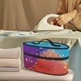 thumbnail image 2 of HELLHERO Dustproof Travel Home Iron Storage Case Colorful Star Pattern, with Zipper Closure Lightweight Steamer Organizer(Case Only), 2 of 6