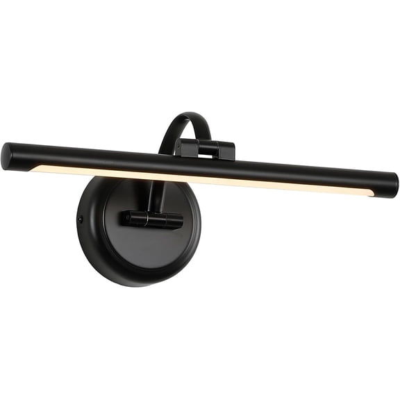 Modern Dimmable Picture Lights for Wall 15.75 Inch Hard-Wired LED Picture Frame Lights for Paintings Gallery Light with Adjustable Swing Arm Display Lights For Artwork, 7W, 2700K, Warm White - Brass