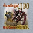 thumbnail image 2 of Wild Bobby, Biker Girl t I Do Ride Like A Girl, Cars and Trucks, Women Standard V-Neck Tee, Heather Grey, XX-Large, 2 of 4