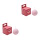 thumbnail image 3 of Billuyoard Pelota interactiva para mascotas Dido, juguete chirriante de entrenamiento, juguete para perseguir pelotas de EVA, suministros para Material EVA rosa (sonido de pájaro) 2Conjunto, 3 of 6