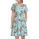 thumbnail image 1 of Easygdp Cute Otters para Vestido Transpirable de Mujer, Vestido Suelto de Manga Corta con Pliegues y Bolsillos para el Verano, 1 of 6