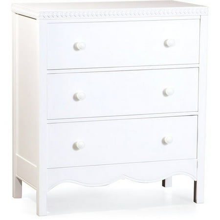 Waterford - 3-Drawer Dresser, White