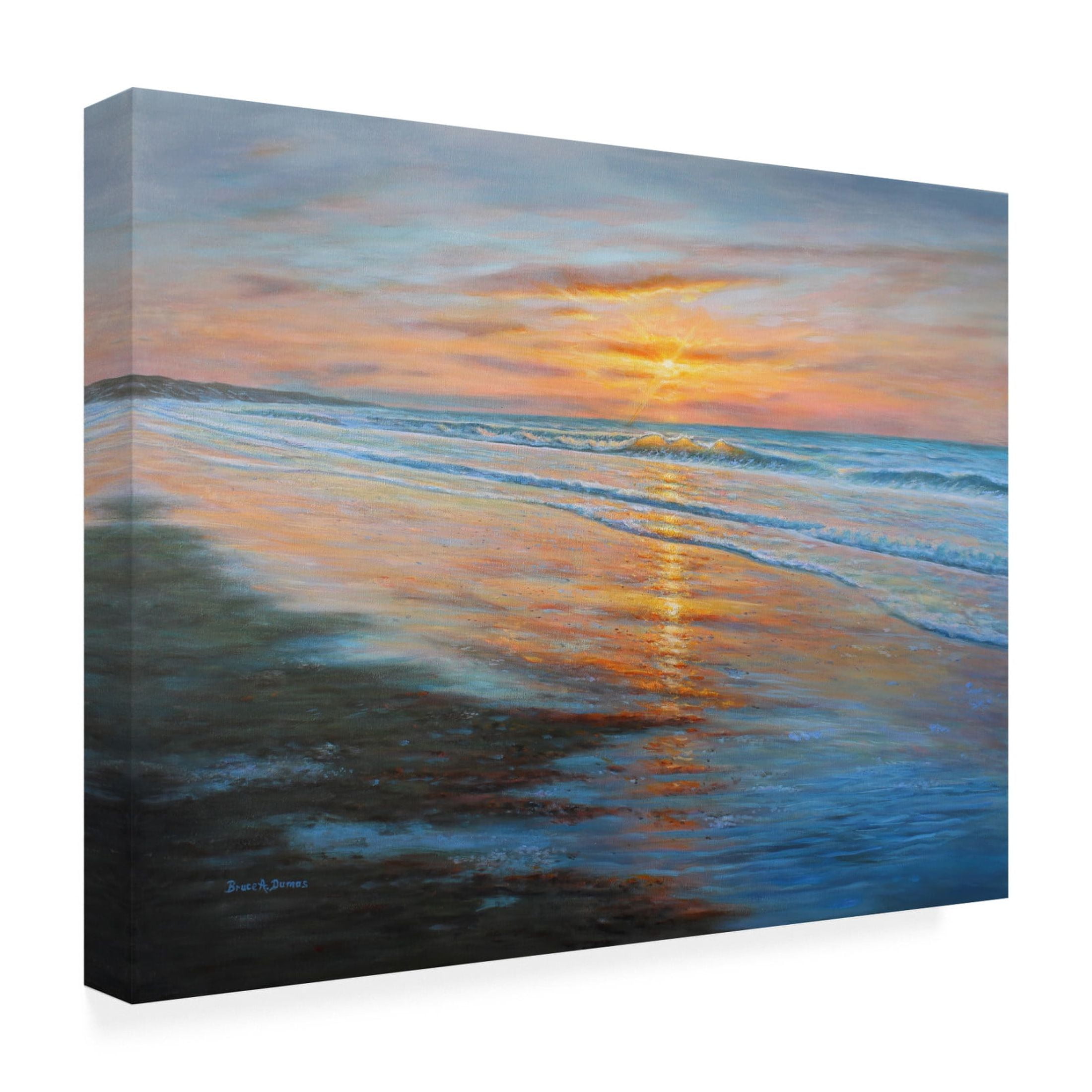 Canvas Wall Art - Bruce Dumas 'Good Day Sunshine' Wall Art for Living Room, Bedroom, or Office Décor by Trademark Fine Art - 32 x 24 Inches