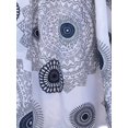 thumbnail image 3 of Plus Size Casual Dress, Women's Plus Tile Print Eyelet Embroidered Round Neck Tank Dress, 3 of 14