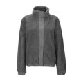 thumbnail image 3 of Women's Cropped Jackets Short Coats Zip Sweaters for Women Fashion Winter Vest Women Womens Oversized Jacket Womens Business Casual Jackets Womens Jacket Fashion Women's Western Wear Women Casual, 3 of 7