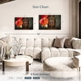 thumbnail image 4 of Elephant Stock Vintage Carved Buddha Wall Art - Horizontal Canvas Wall Art - Living Room Wall Decor - Religion And Spirituality Canvas - Brown And Orange Decor - 36" x 24", 4 of 8