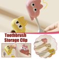 thumbnail image 4 of Atthatmmt Portable Toothbrush Head Cover Clips Cartoon Dustproof Toothbrush Protector Caps Camping Accessories For Travel Bathroom Hiking, 4 of 8