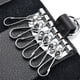 thumbnail image 4 of Bolso para llaves de coche de cuero para colgar en la cintura, bolso multifunción para llaves y tarjetas para hombre, 4 of 4