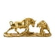 thumbnail image 1 of Escultura creativa de animales, adorno artístico, figurita de resina, estatua exquisita de toro para estantes de mesa, decoración de oficina,, 1 of 9