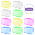 thumbnail image 3 of KAKOWELY 10pcs Plastic Toothbrush Head Covers Travel Toothbrush Caps Dustproof Toothbrush Head Covers (Random Color),1.57"X0.79"X0.67", 3 of 4