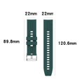 thumbnail image 3 of Compatible Con Huawei Watch 3/Watch3 Pro Reloj Inteligente Correa De Silicona 22Mm Vogacara EL017762-03, 3 of 5