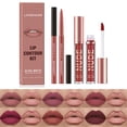 thumbnail image 2 of 2pcs/set Lip Liner Pencil Nude Lip Gloss Combination Makeup Liquid Lipstick Waterproof Sexy Red Lip Contour Tint Kit Cosmetics, 2 of 5