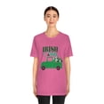 thumbnail image 3 of Irish Wish St Patrick's Day Green Truck Unisex Jersey Short Sleeve Tee, 3 of 10