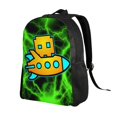 thumbnail image 2 of Geometry Dash Backpacks Casual Daypacks Student Book Bag Printing Satchel Rucksack Lightweight Schoolbag, 2 of 3