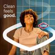 (6 pack) Clorox Toilet Bowl Cleaner Clinging Bleach Gel, Crisp Lemon, 24 fl oz