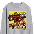 thumbnail image 3 of Marvel Iron Man - 8 Bit Pixelated - Men's Long Sleeve Graphic T-Shirt, 3 of 5