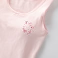 thumbnail image 6 of Bxsruta Teen Girls' Cotton Longline Training Bra, No Show Wirefree Stay in Place Everyday Bra for Ages 10-15, 6 of 7