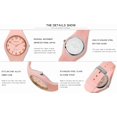 thumbnail image 5 of Fashion Jelly Series Sports Ladies Silicone Strap Electronic Quartz Waterproof Watch, 5 of 6