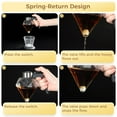 thumbnail image 3 of Honey Dispenser, Glass Syrup Dispenser for Pancakes, Elegant Diamond Shaped Honey Pot, Honey Jar with Stand Base, No Drip Sauce Dispenser for Edible Oil, Vinegar, Soy sauce, 3 of 7