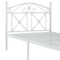 thumbnail image 7 of Modway Rhiannon Diamond Tufted Upholstered Fabric Wood Queen Bed in Walnut/Gray, 7 of 7