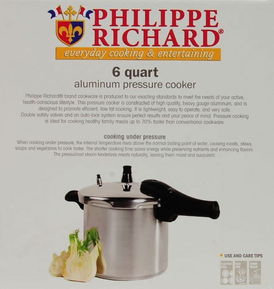 Philippe Richard Aluminum 6 Quart Pressure Cooker - image 3 of 4
