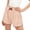 Beige, variant on NAISIBABY Girls Home Shorts Size 7, Loose Casual Lightweight Ice Silk Elastic Waist Kids Loungewear Shorts (5-14T)