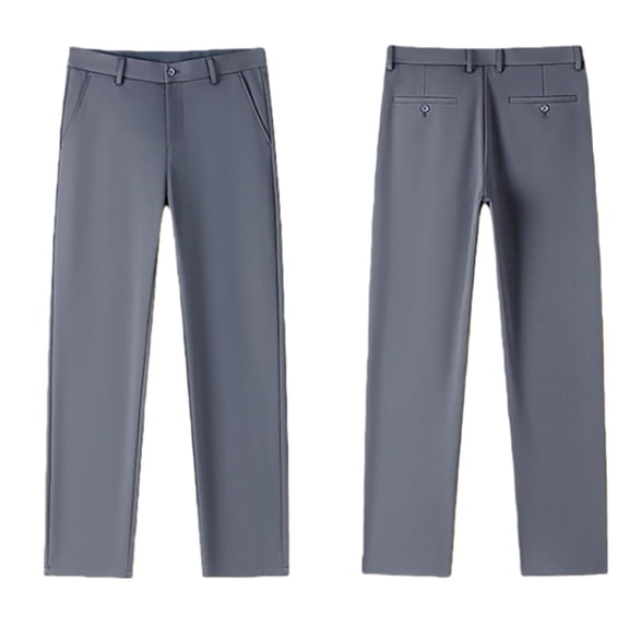 TBWNWG Boys Formal Dress Pants Classic Flat Front Trousers For Teenagers Comfortable School Wear Easy Care,Sizes 12-13 Years
