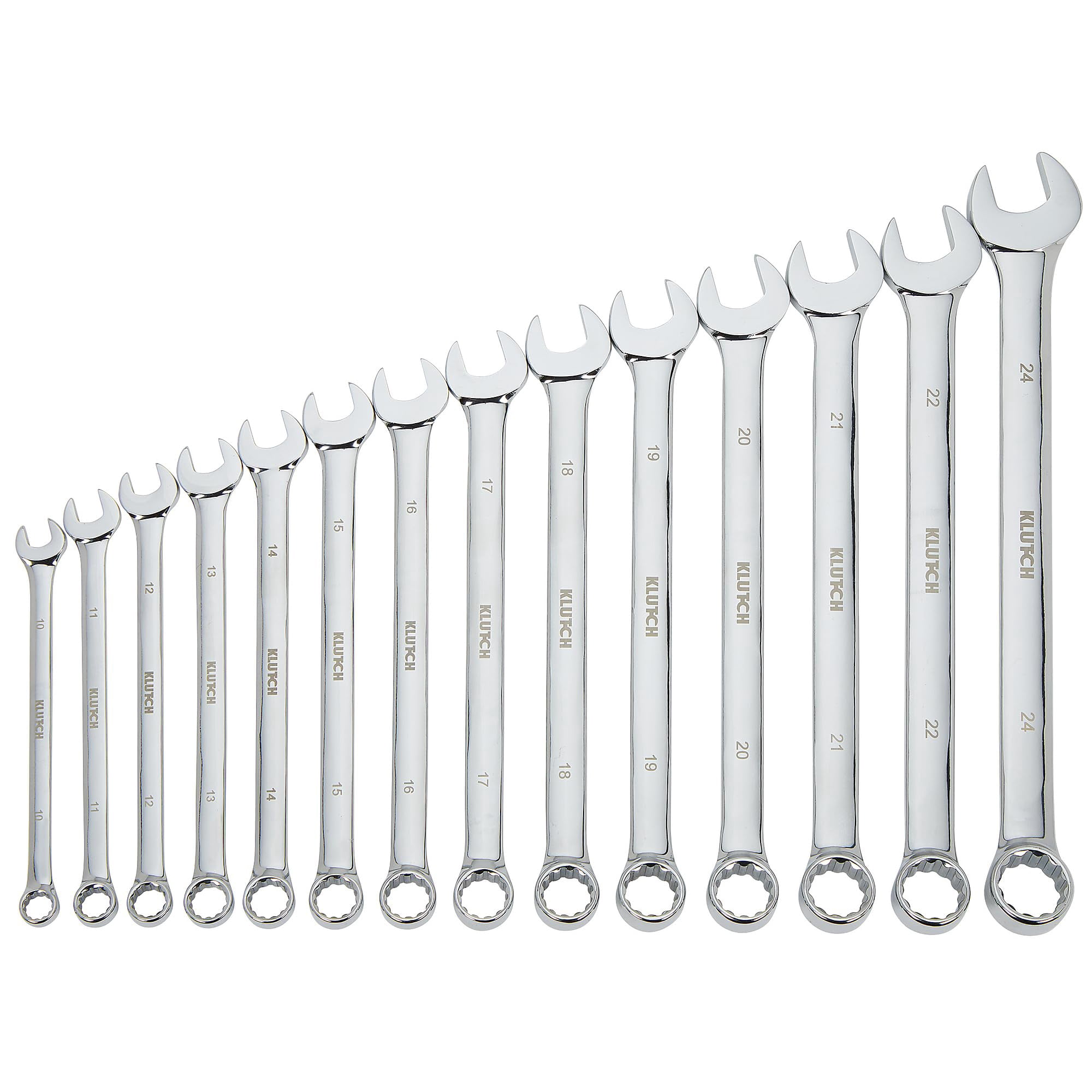 Klutch 14-Pc. Metric Extra-Long Wrench Set, Model# 34696A