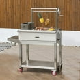 thumbnail image 1 of 42" Infinity SS304 Argentine Charcoal and Wood BBQ Grill, 1 of 27
