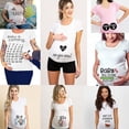 thumbnail image 4 of Verano Mujer O-cuello Embarazo T-shirtsM V, 4 of 4