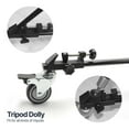 thumbnail image 4 of LS Photography Camera & Camcorder Tripod Dolly, 3 Wheels with Safety Lock for Professional Studio Use, WMT2144, 4 of 5
