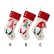 thumbnail image 2 of Calcetín navideño para chimenea, bolsa de regalo de Navidad temática decorativa, bolsa personalizada, decoración para jardín y Patio al aire Kits de decoración para fiestas Gorra Raya Verde Toystoory HA065011-02, 2 of 6