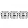 thumbnail image 1 of Spice Bottle, PP Material Food Grade Stainless Steel -Proof Cover Spice Pot, For Family Barbecues Kitchens Restaurants, 1 of 8