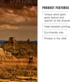 thumbnail image 3 of Badlands National Park, South Dakota, Stormy Sky Birch Wood Wall Sign (6x9 Rustic Home Decor, Ready to Hang Art), 3 of 5