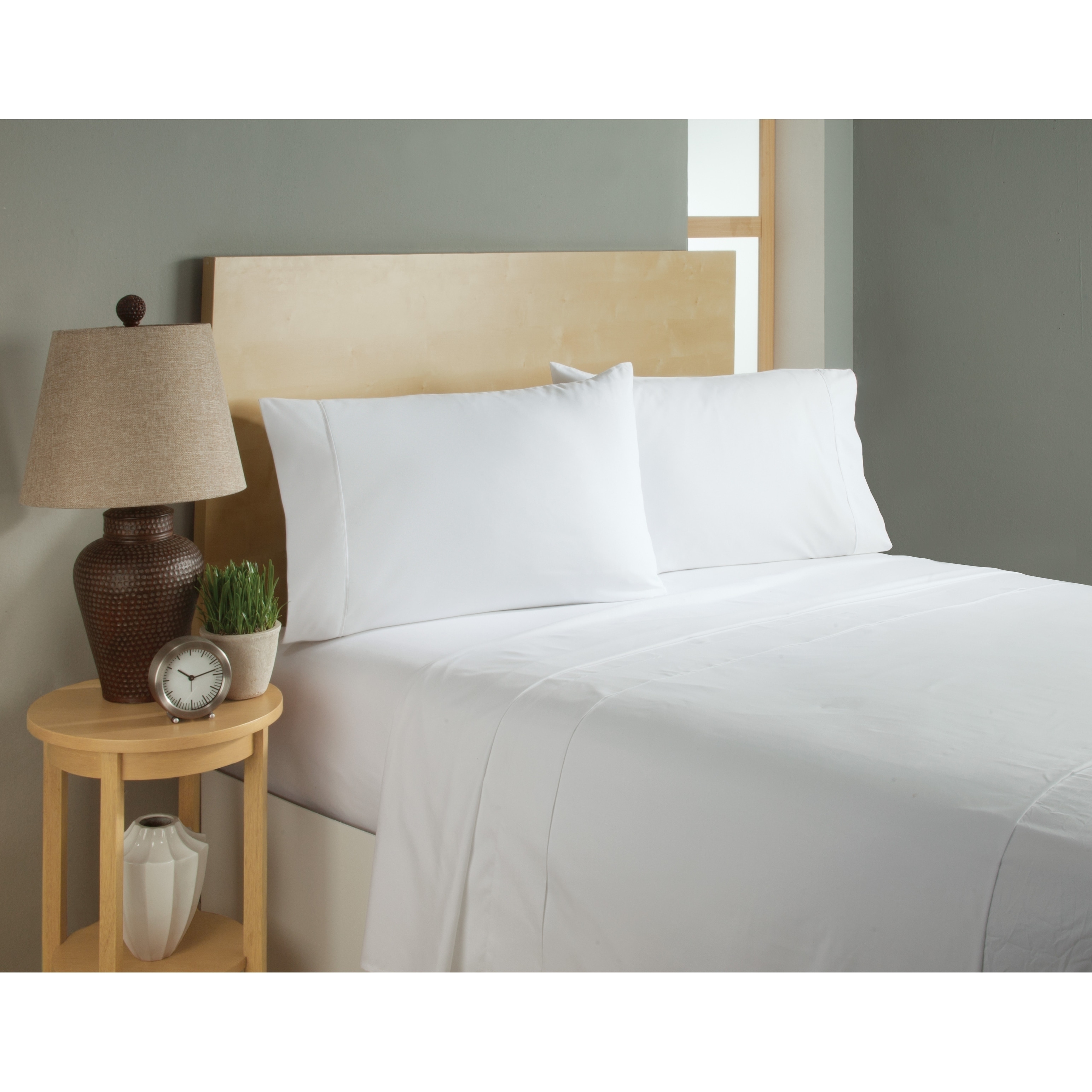 Laurel Creek Franlin Plain Luxury Flat Sheet