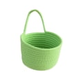 thumbnail image 2 of Linnome Woven Wall Hanging Storage Basket Hangable Sundry Organizer Basket for Cosmetics Snack Small Household Goods Classification Arrangement, 2 of 6