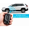 thumbnail image 3 of Key Fob Cover Compatible with Toyota Camry SE/LE 2018-2024 Corolla LE 2020-2026 4 Button Keychain Case Holder Protector,Silver White, 3 of 6